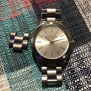 Silver Michael Kors Watch